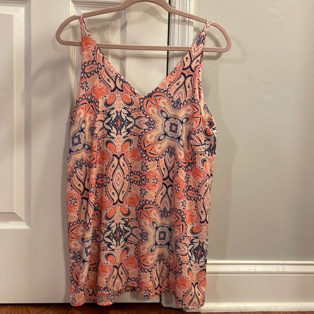 Cremieux size M long tank